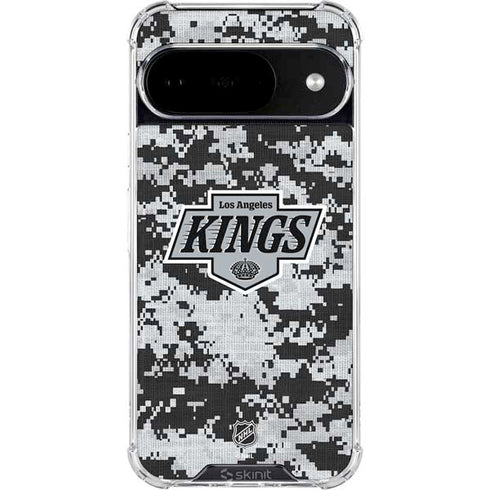 NHL Los Angeles Kings Camo Google Pixel 10 Clear Case